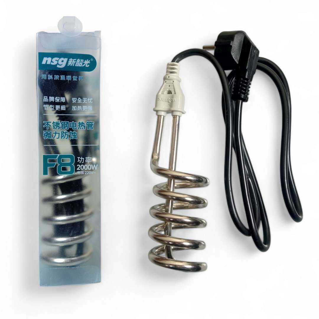 2000 Watt Electric Heating Rod for Water | Non-Current Shock Proof Immersion Heater