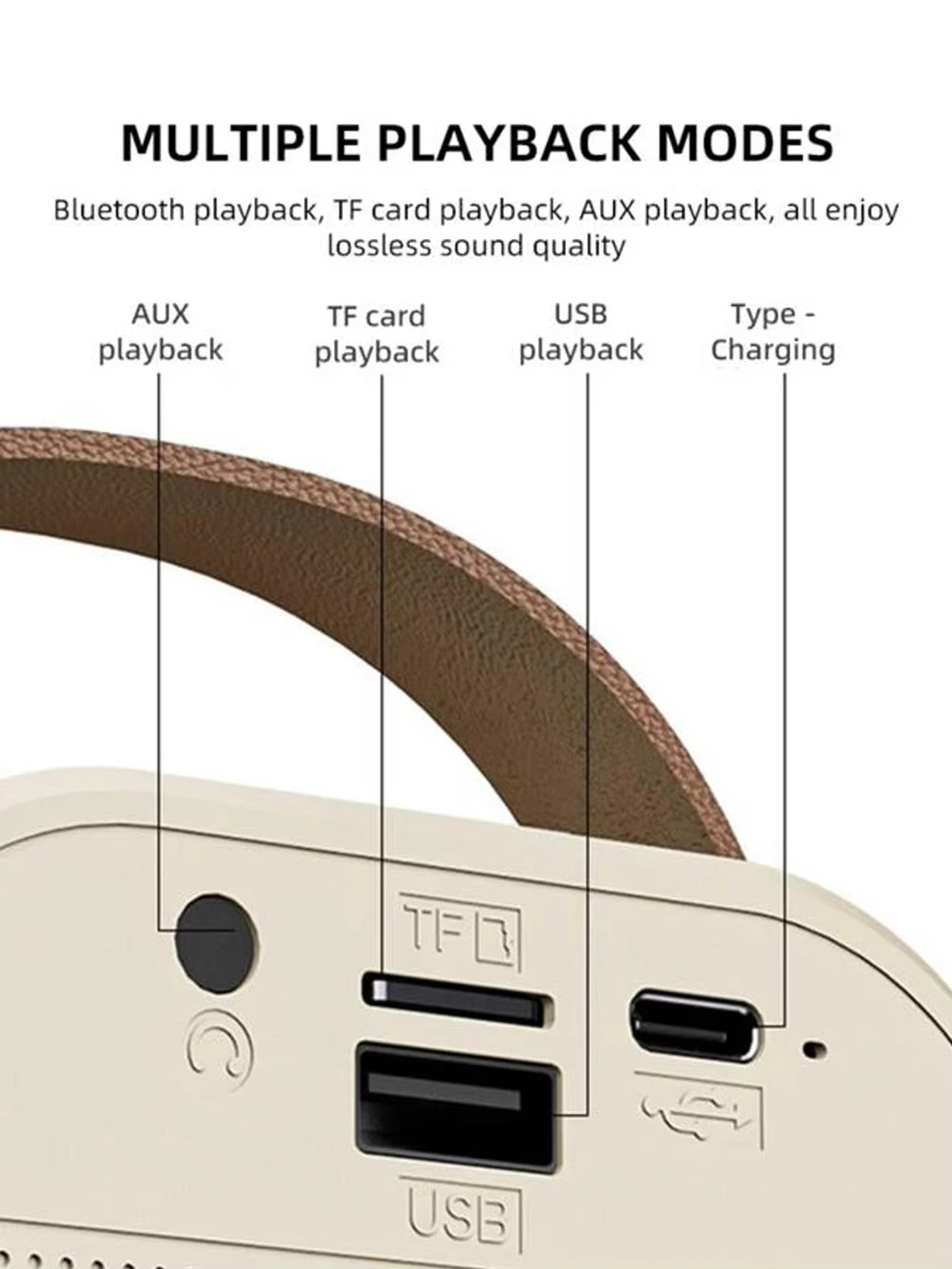 K12 Portable Bluetooth Speaker with Wireless Mic | RGB LED Lights, High Bass Karaoke Speaker